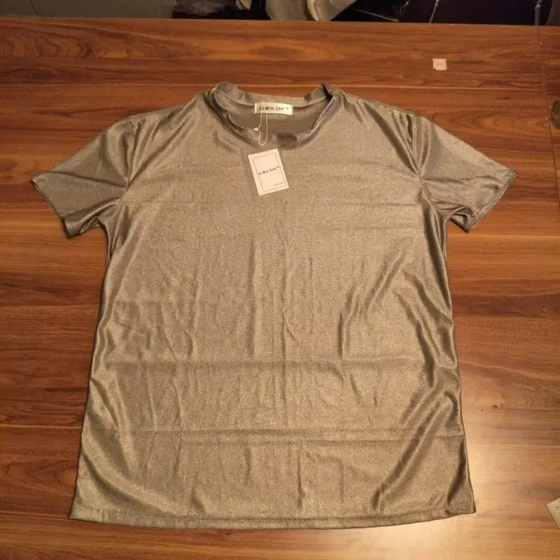 Блокировка излучения EMF футболки защиты от сотового телефона WiFI и 5G | Мужская