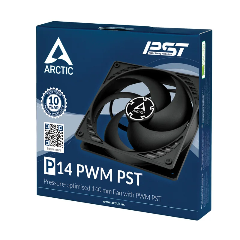 Вентилятор шасси ARCTIC P14 PWM PST 14 см кулер для процессора компьютера 4-контактный |