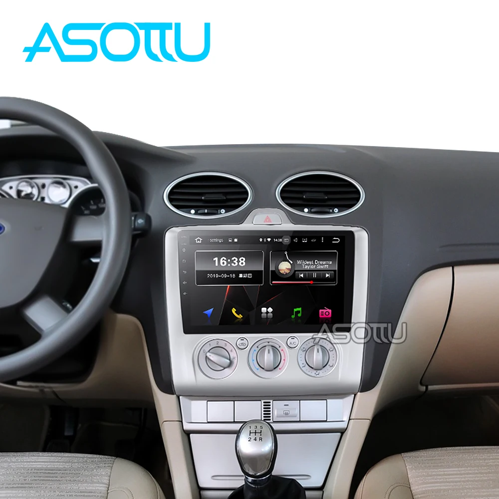 Asottu FO302 Android 9 0 DSP автомобильный DVD PX30 для ford focus 2 3 Mk2/MK3 MT 2004 2005 2006 2007 2008 2009 2010 2011