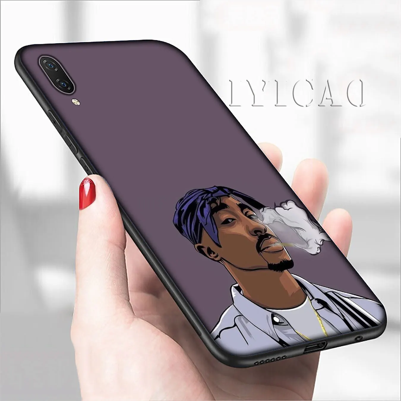 IYICAO 2Pac Tupac pop Rap Star Soft Phone Case for Xiaomi Mi 10 9 9T A3 Pro CC9 CC9E 8 SE A2 Lite A1 6 pocophone f1 Mi9 |