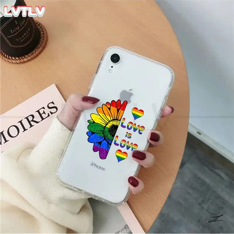 Лесбийские ЛГБТ радужные новые чехлы для телефонов iPhone 13 11 12 pro XS MAX 8 7 6 6S Plus X 5 |