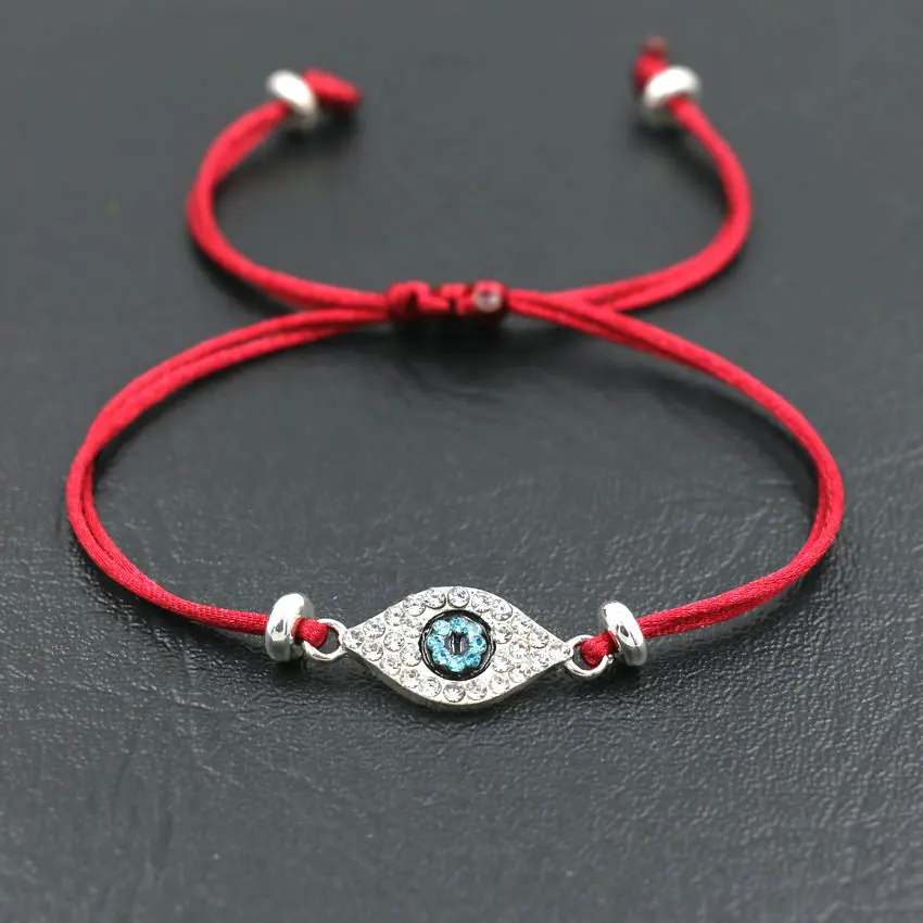 Очарование сглаза браслет для мужчин и женщин модные инкрустация цирконием глаз