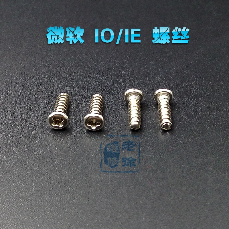 

4 Pcs Mouse screw for microsoft IE3.0 IO1.1 red Polar shark IO 1.1 IE 3.0 IE4.0 mouse screws