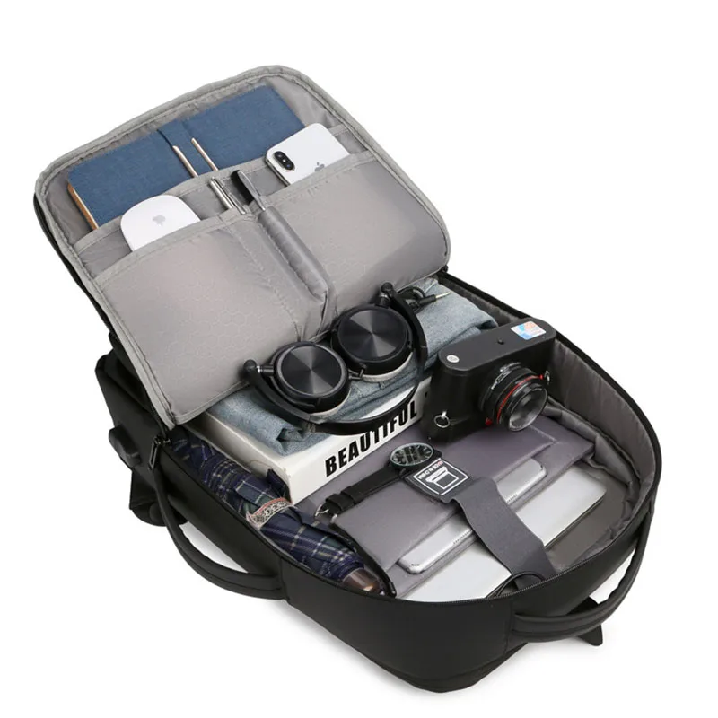 

Fashionable Large-capacity Expandable Unisex Backpack Multifunctional Waterproof and Breathable Business Men's Computer Backpack