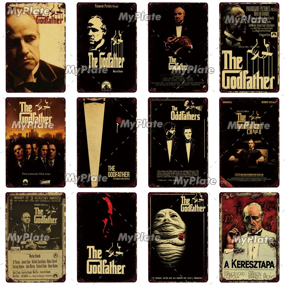 Металлический знак из фильма винтажная фототабличка Настенный декор для бара