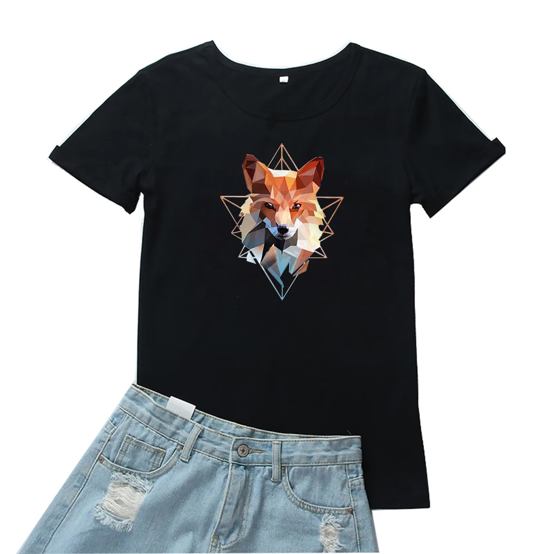 

Fashion Harajuku Animal Pattern Tees Women Funny Printing Tshirt Women Y2k Aesthetic Women T-shirts Kawaii Top Tee Shirt Femme