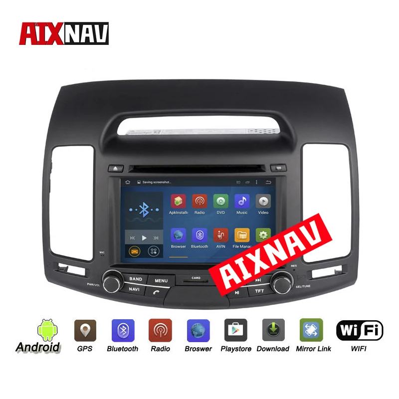 Сенсорный экран Bluetooth Камера заднего вида Автомобильная навигационная система GPS