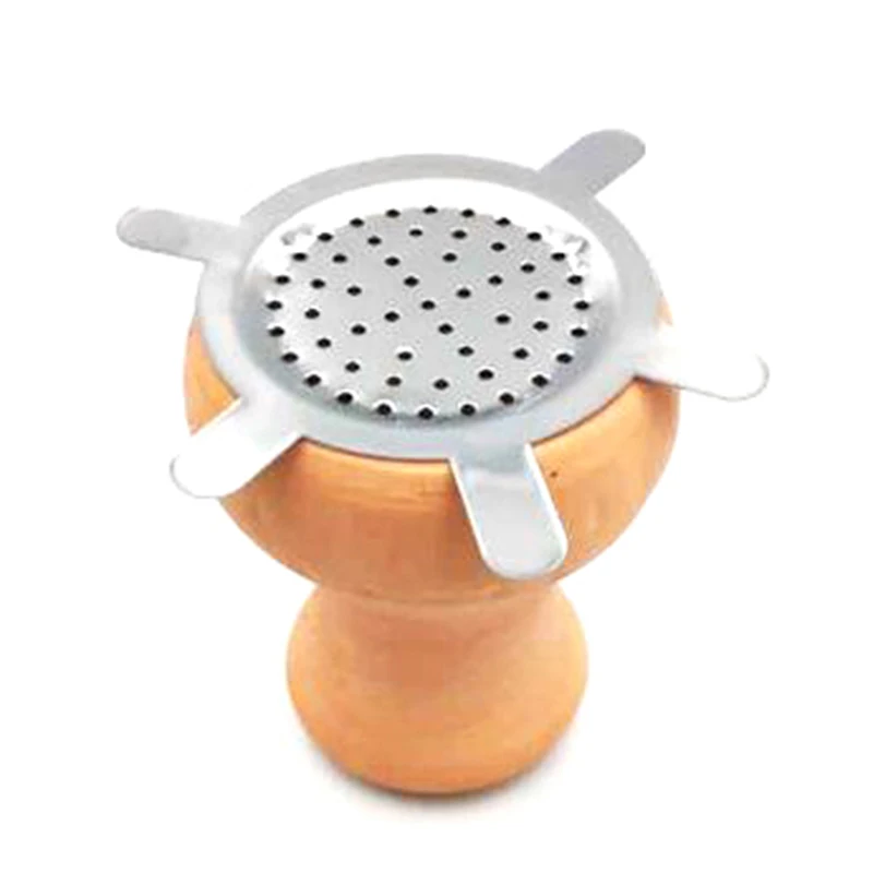 Металлический держатель угля для кальяна с отверстием серебро Chicha - купить по