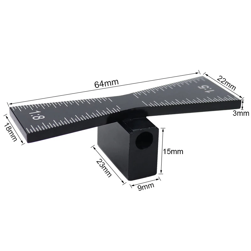 Маркер для Ласточкина хвоста из алюминиевого сплава инструмент направляющих