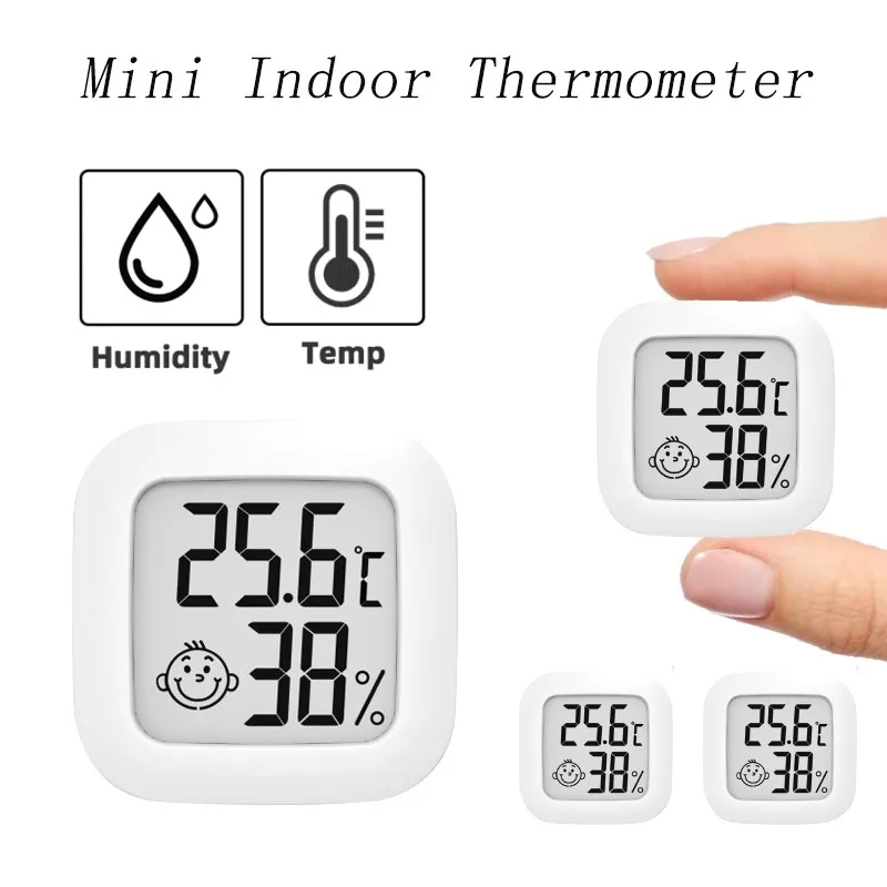 

Mini Indoor Thermometer LCD Digital Temperature Room Hygrometer Gauge Sensor Humidity Meter Indoor Thermometer Temperature Tools
