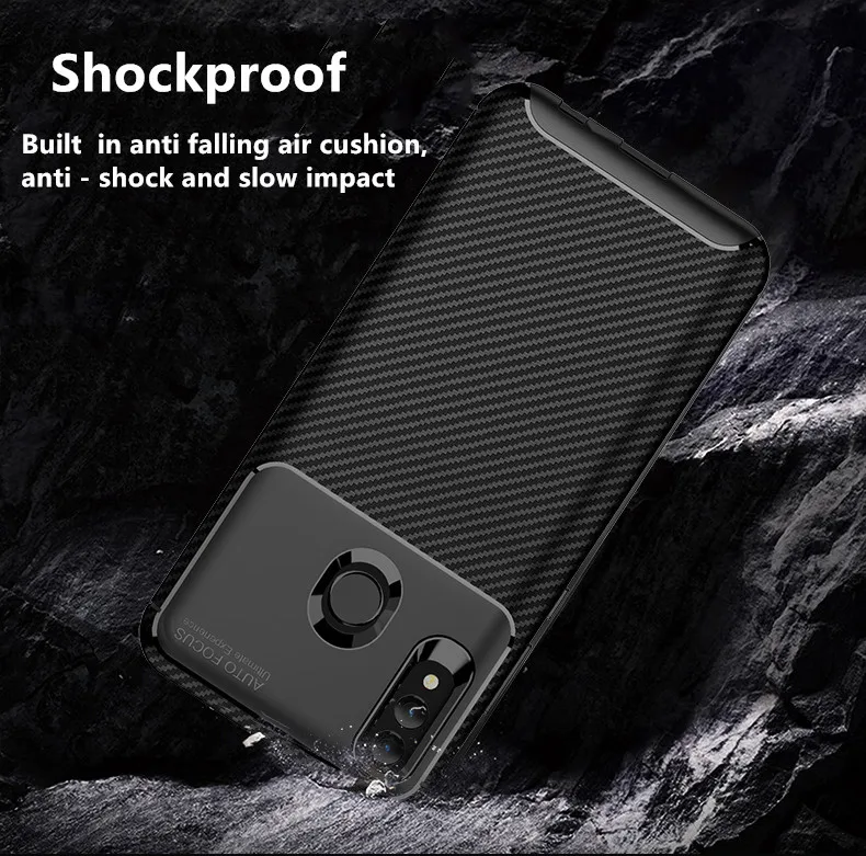 Чехол для huawei P Smart Чехол Мягкий Силиконовый противоударный чехол из углеродного волокна для huawei P Smart Z Plus защитный чехол для телефона s Чехол