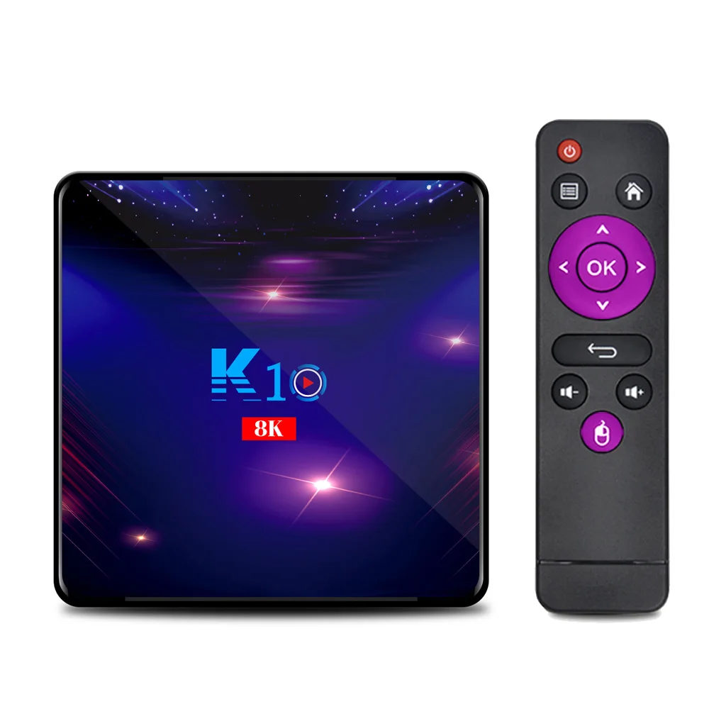 ТВ приставка K10 Amlogic S905X3 2020 дюйма 4 + 32/64/9 0 ГБ|ТВ-приставки и медиаплееры| |