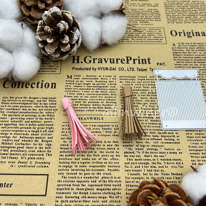 

Рамка с кисточками Allinwiner, металлические Вырубные штампы «сделай сам», альбом для скрапбукинга, предметы рукоделия, тиснение, вырубки ручной...