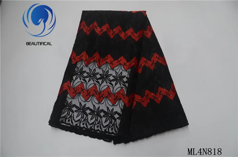 

Beautifical White french bridal fabrics Latest style nigerian tulle lace with stones for wedding lace embroidery fabric ML4N818