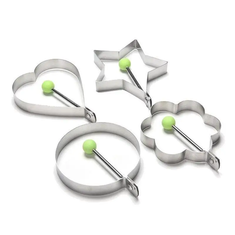 Сталь яичницы формы-кольца для блинов Кухня набор инструментов посуда форма