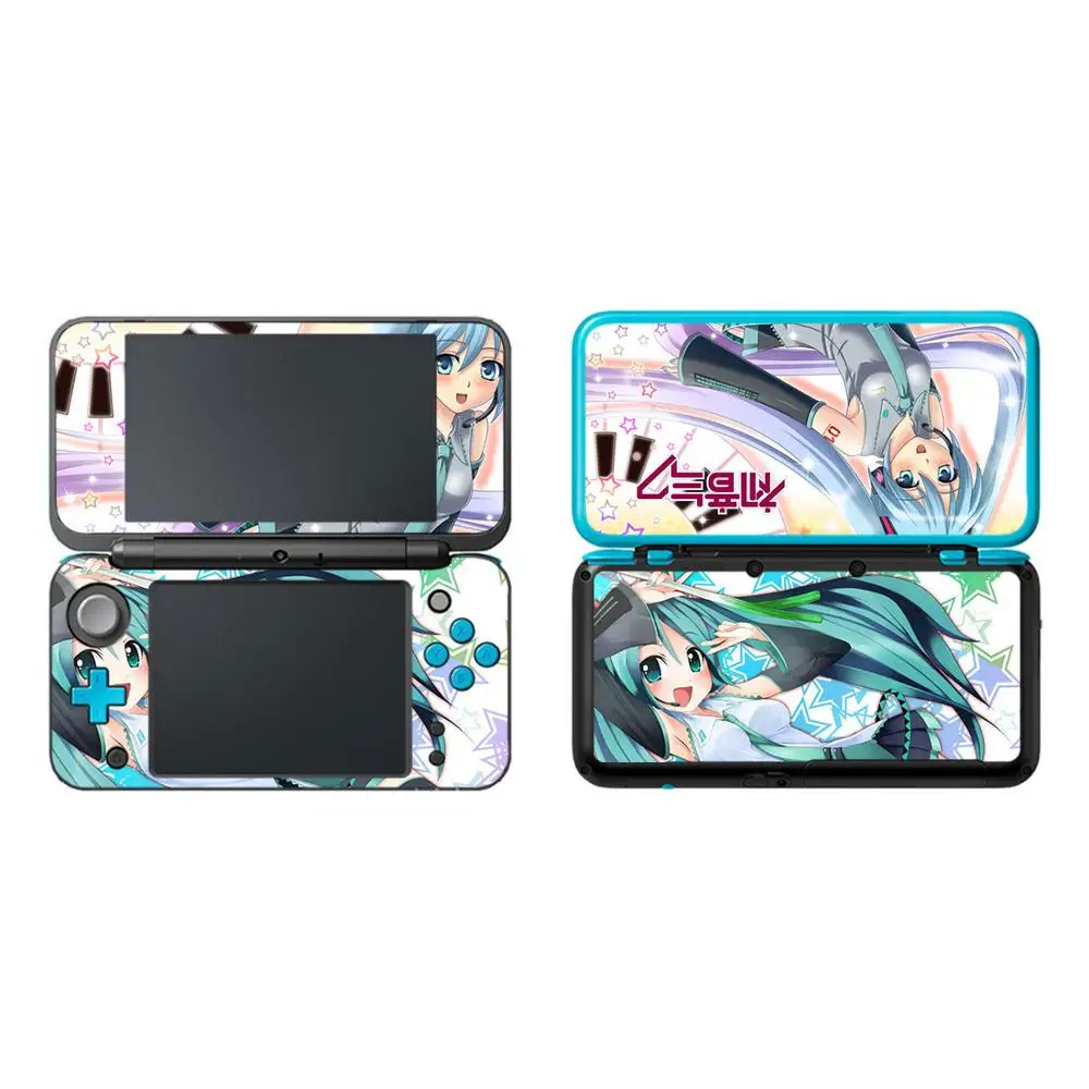 Виниловая наклейка Hatsune Miku для кожи нового 2DS LL XL Nintendo 2DSLL виниловая Защитная