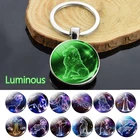 Светится в темноте брелок для ключей 12 созвездий, двухсторонний светящийся брелок со знаком зодиака, подвеска, брелок, подарок на день рождения