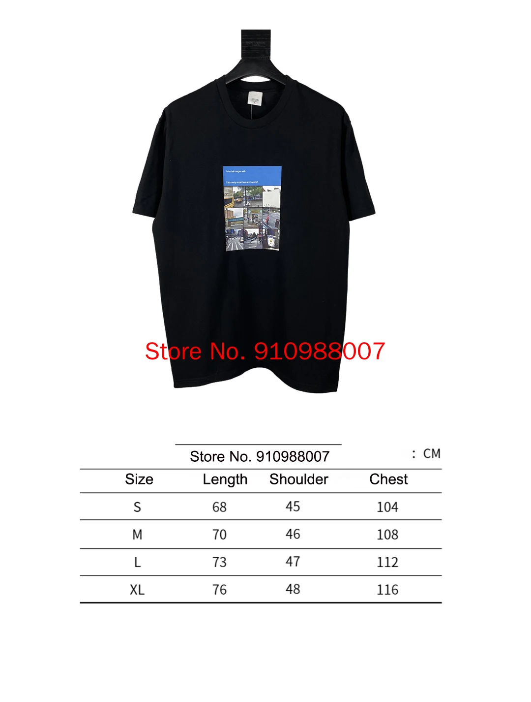 

High Quality 20FW Select Images Verify Tee Men Women Couples New York Streetwear T Shirt Men Cotton Bogo Tops Tees