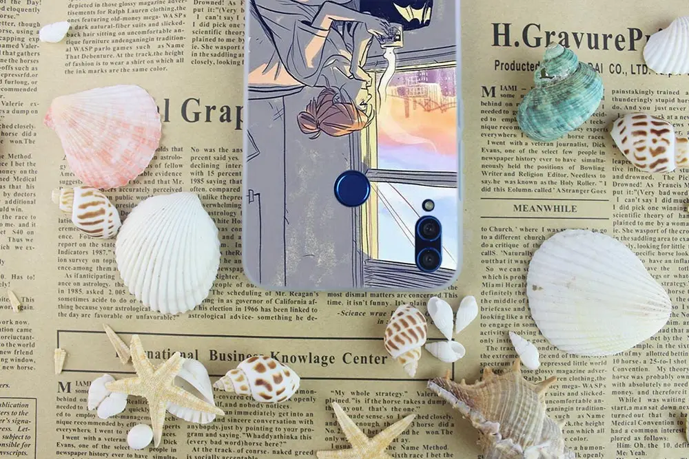 Силиконовый чехол-накладка для телефона чехол путешествий девочек Capinhas Huawei Honor 10i