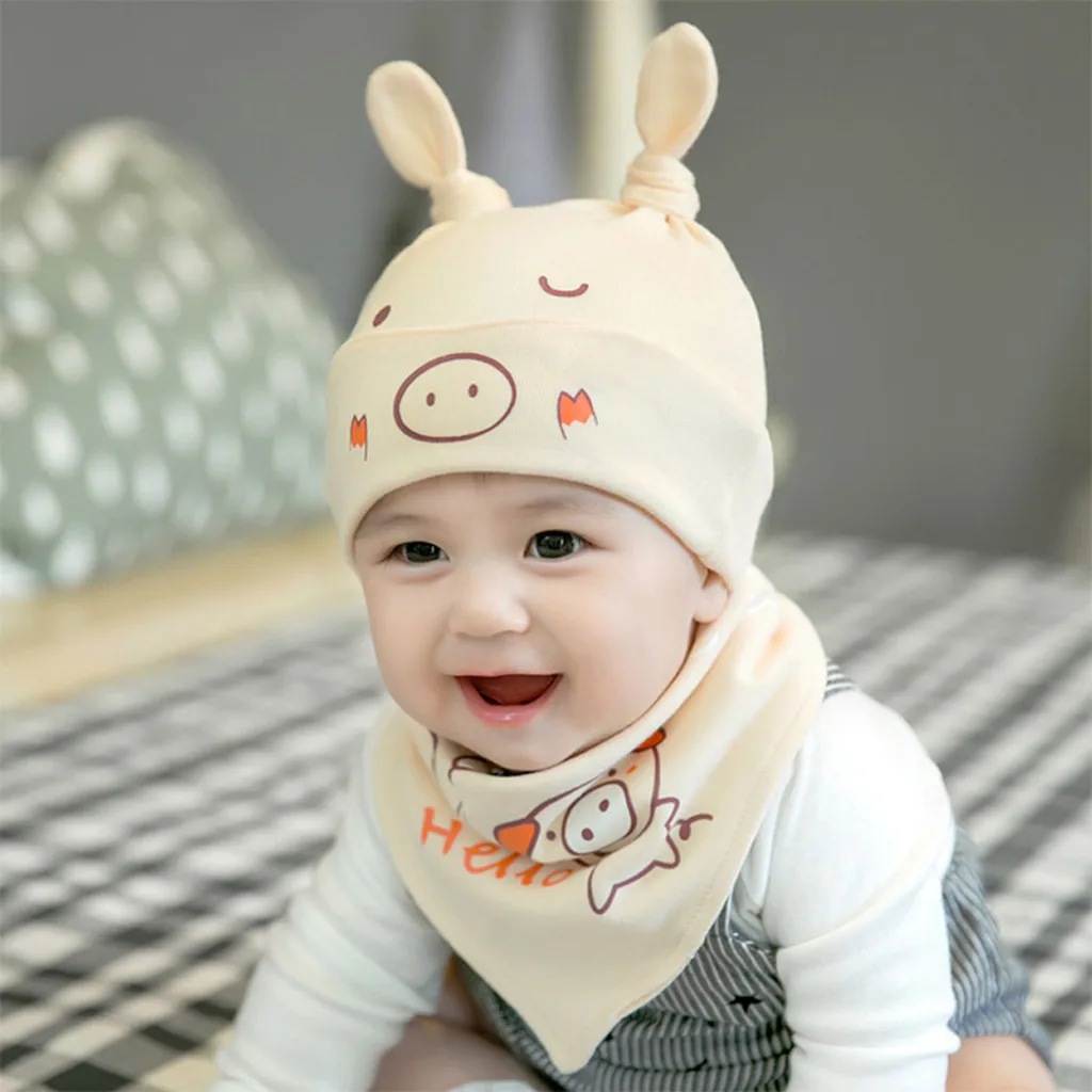 Модная детская шапка из двух предметов с динозавром теплые комплекты для детей