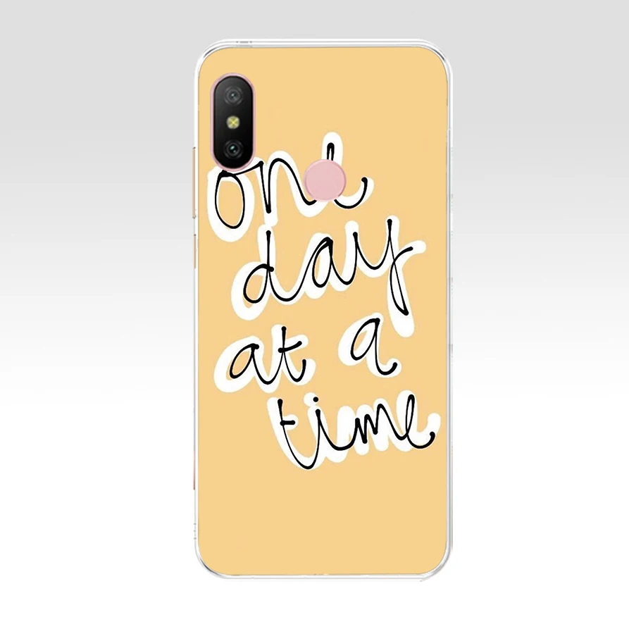 01AA классный летний подарок Мягкий Силиконовый ТПУ чехол для телефона Xiaomi Redmi 6 Pro 6A