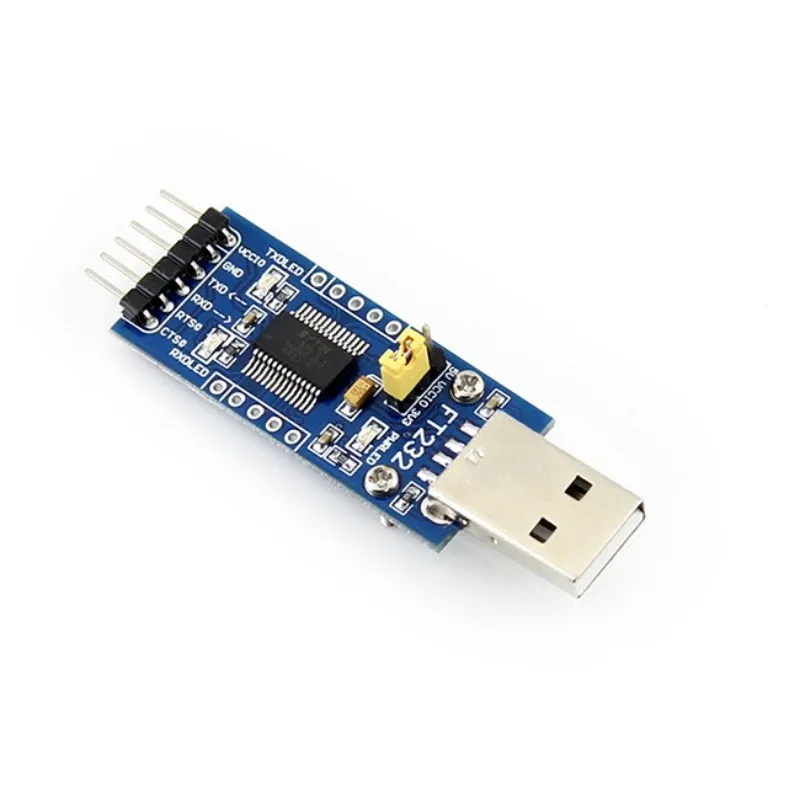 2 шт./лот FT232 USB UART плата (тип A)FT232R FT232RL в RS232 TTL серийная Поддержка Mac Linux Android WinCE Windows