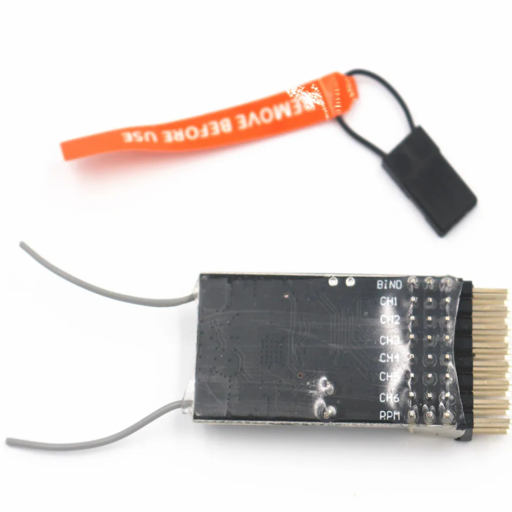 RM601 2 4G 6CH приемник для DSM2 DSMX рецептор RX PPM выход совместимый спектр DX6i DX8 DX9 DX18 JR DSX7