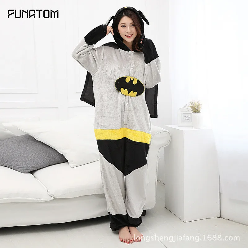 Фланелевая Пижама для взрослых пижамы с животными Человек-паук женщин в стиле