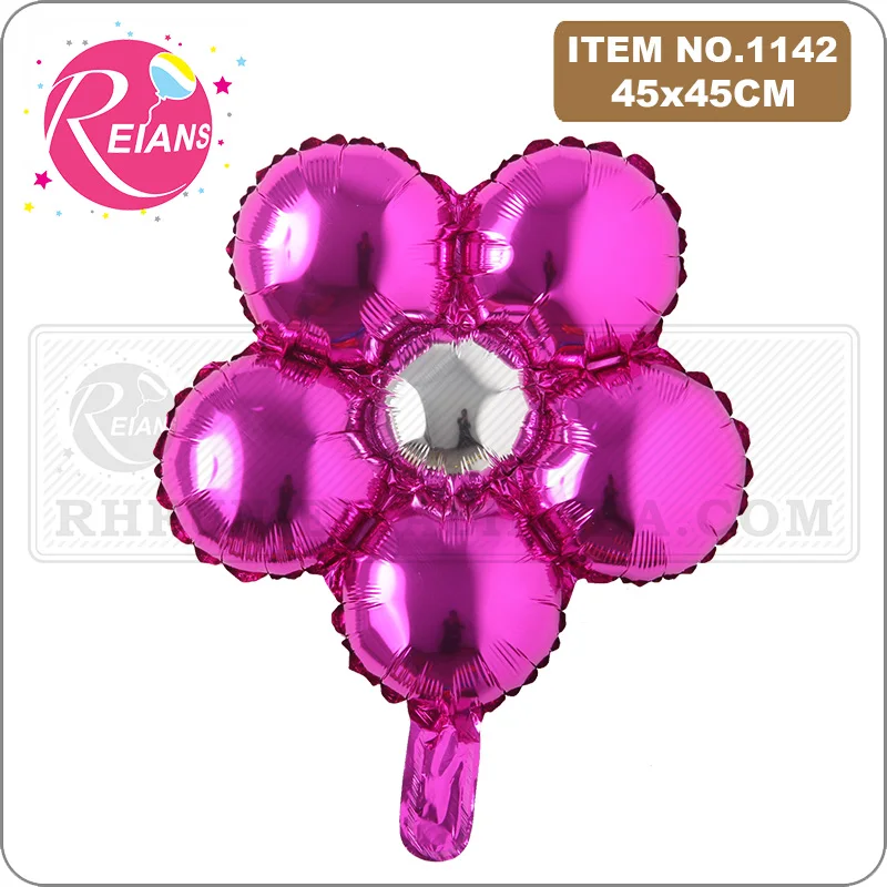 Воздушные шары из алюминиевой фольги с пятью цветами красивые игрушки свадебные