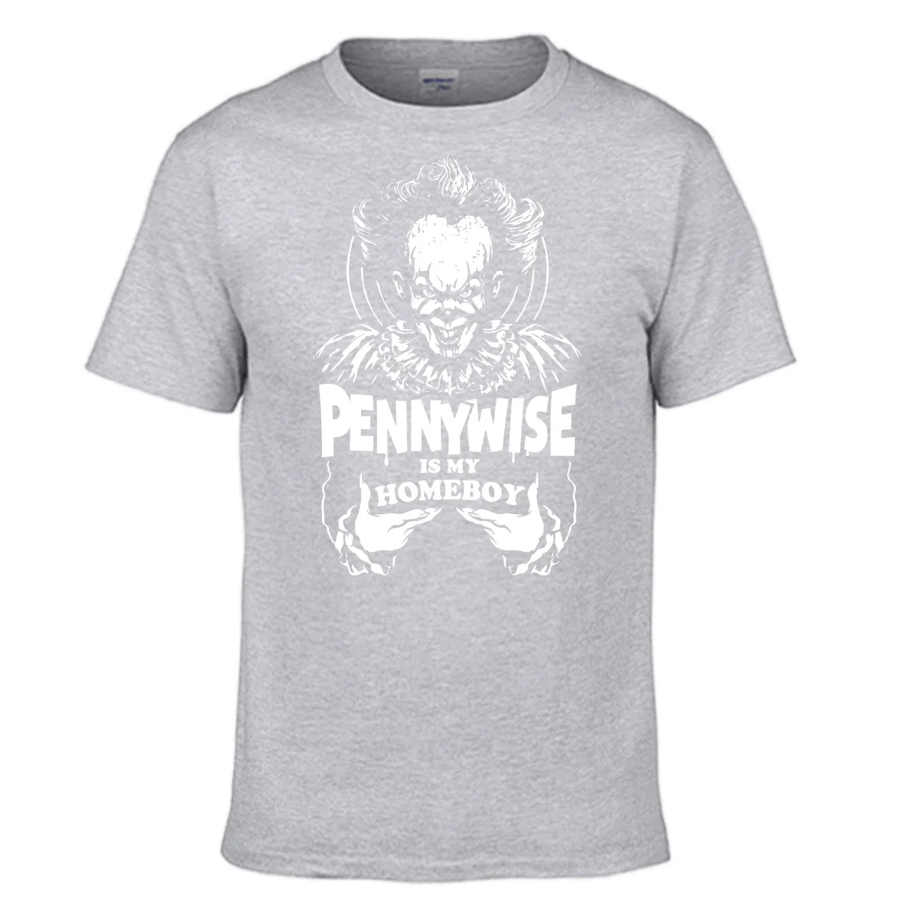 Футболка Stephen King's It Мужская летняя хлопковая рубашка с коротким рукавом
