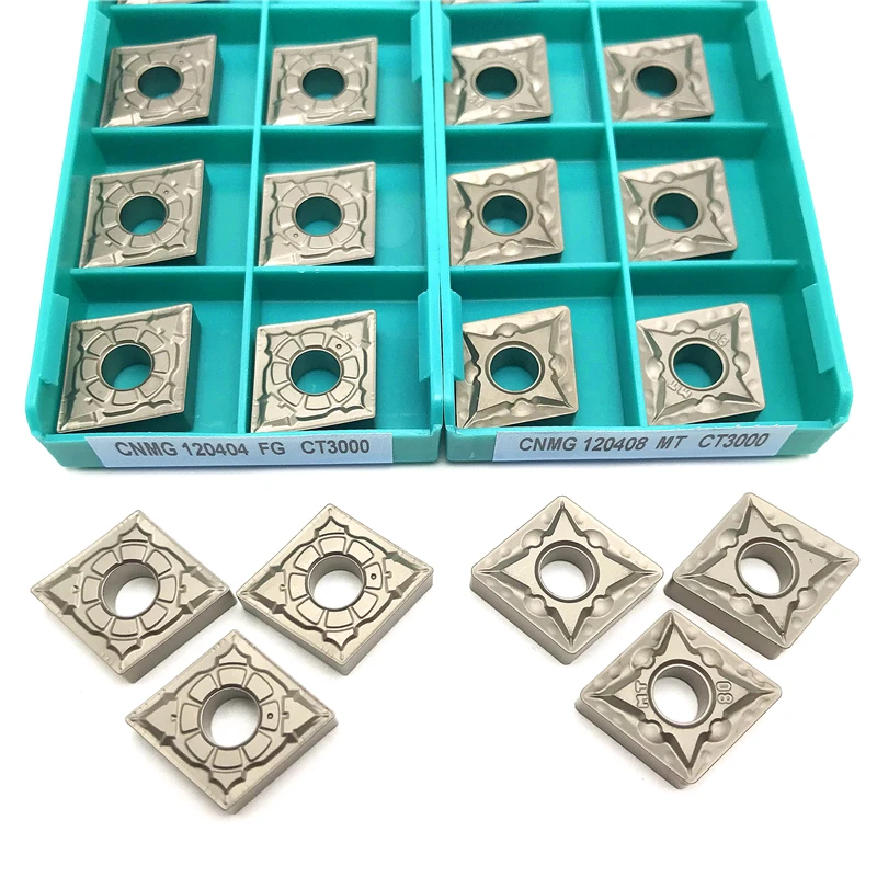 

Токарный станок CNMG120404 FG CT3000, инструмент для наружной обточки, высококачественный токарный станок с ЧПУ, стальная обработка, токарный инструмент для резки