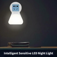 1x 6led 5w socket night light 5v usb charging light sensor intelligent light ac100 240v 5060hz socket night light indoor room