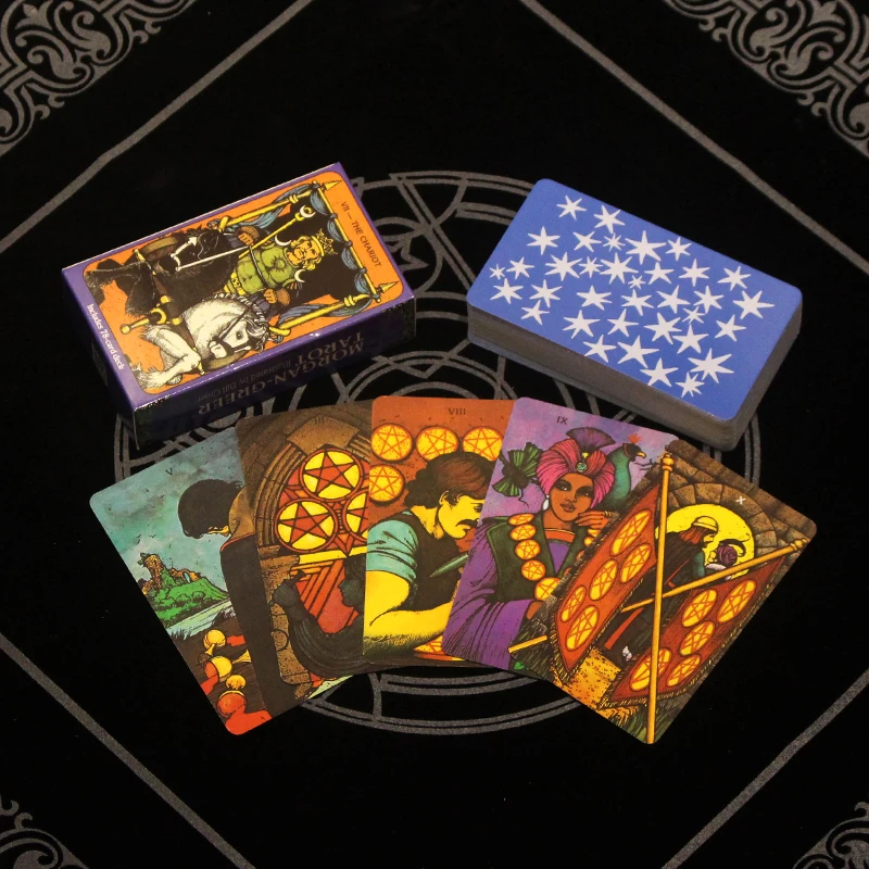 Novel Non-traditional Tarot Dicination Fate forBeginner Entertainment Tarots Deck Oracle Card Board Game Drinking/Party | Спорт и
