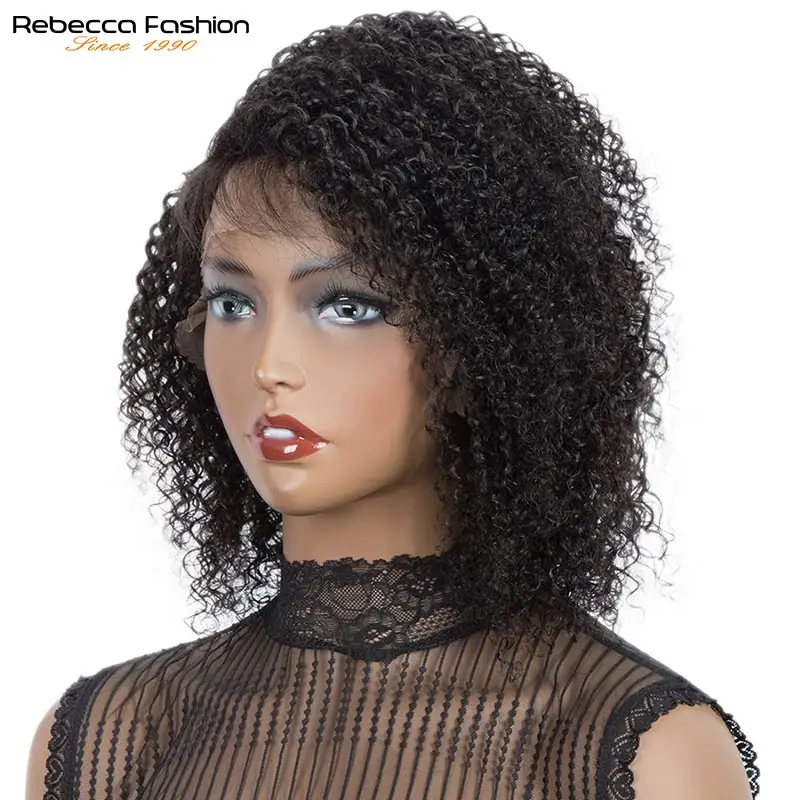 Парики из человеческих волос короткие волосы с детскими волосами натуральные