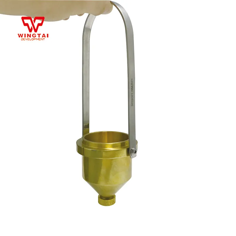 

4mm Portable/Hand-held Coating Flow Cup Stainless Steel Viscometers For Paint,ink testing