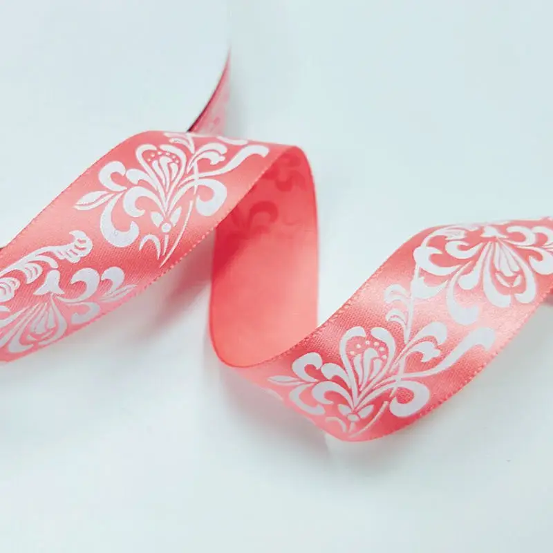 watermelon 5 yards HL 5 ярдов/6 ярдов 25 мм полиэстер атласные ленты DIY подарочная упаковка изготовления Свадебная Рождество декоративные фурнитура для шитья рюкзак тесьма для шитья швейная фурнитура тесьма для отделки лямки - Цвет: watermelon 5 yards