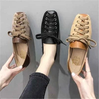 new womens flat shoes shallow mounth soft flat soles 2021 summer spring lady casual shoes commute candy color waterproof
