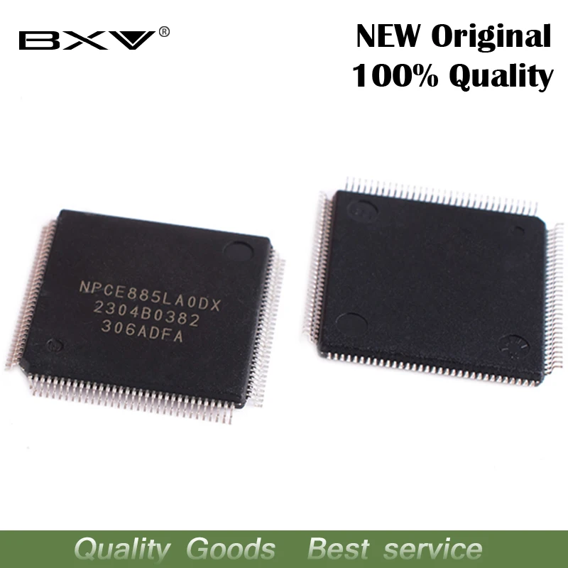 5 шт. NPCE885LAODX 885LAODX NPCE885LA0DX QFP новый оригинальный чип для ноутбука Бесплатная