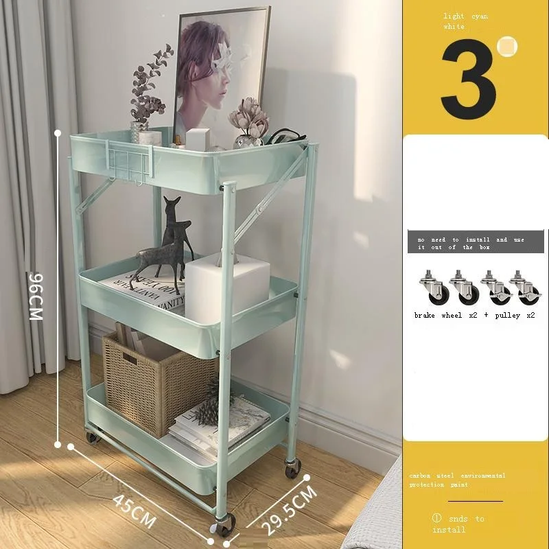 

Kitchen Repisas Mensola Mensole Cuisine Rangement Raf Estanteria Storage Rack Home with Wheels Organizer Trolleys Estantes Shelf