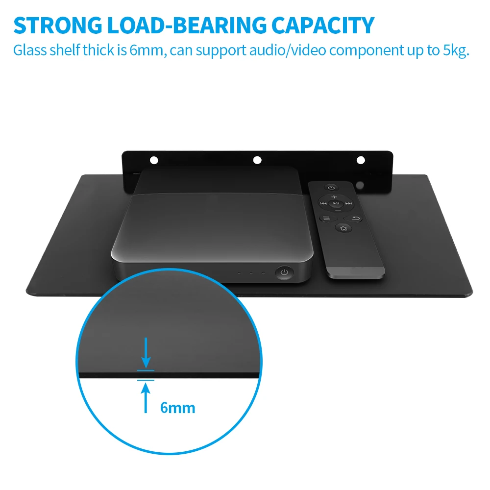 Кронштейн для ТВ приставки универсальный держатель подставка телевизора