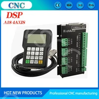 cnc 3 axis 4 axis controller richauto genuine dsp a11e a18 english version cnc engraving machine motion control system