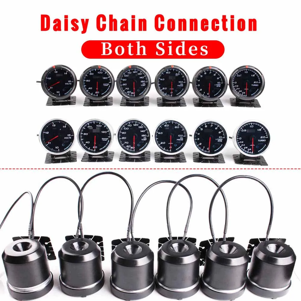 Defi Advance BF Difi Link System Daisy Chain Gauge Volt Temp Oil Press Тахометр RPM Turbo Boost|Измерители наддува| |