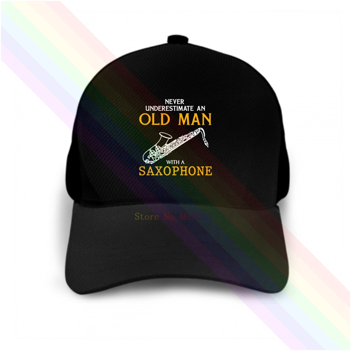 Никогда не подучить старика с саксофоном новинка 2020 черная популярная бейсболка