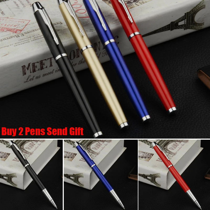 

Classic Design Brand IM Full Metal Roller Ballpoint Pen Luxury Business Men Signature Gift Pen Buy 2 Send Gift