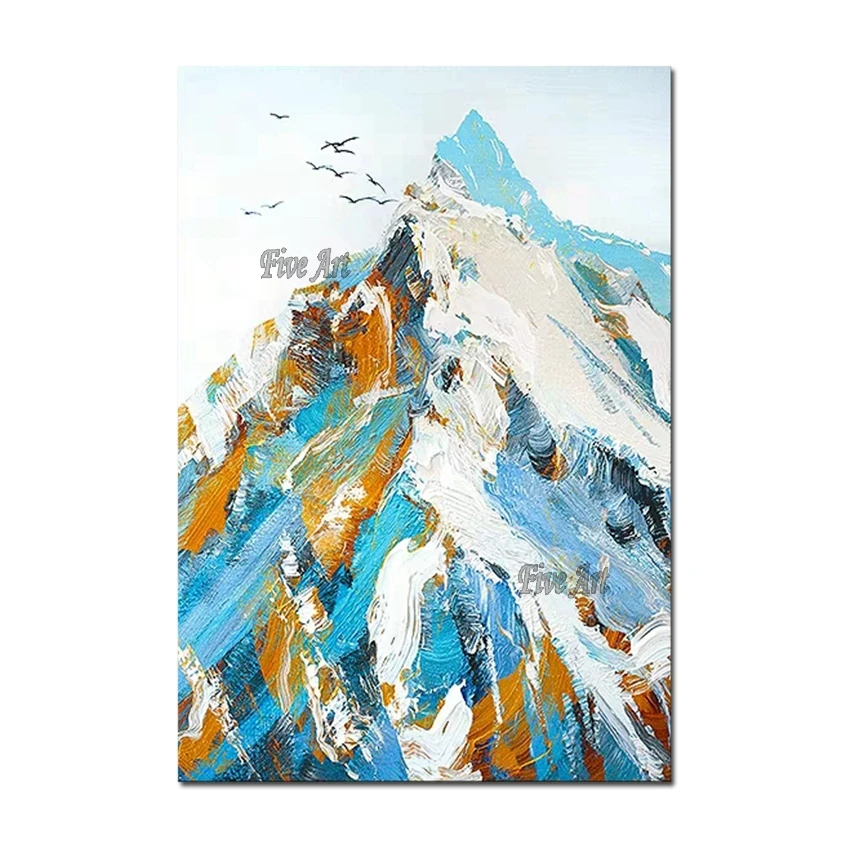 

Heavy Abstract Textured Art Oil Painting 100% Hand-painted Wall Decoration Canvas Paintings Art Unframed Paintings For Home Wall