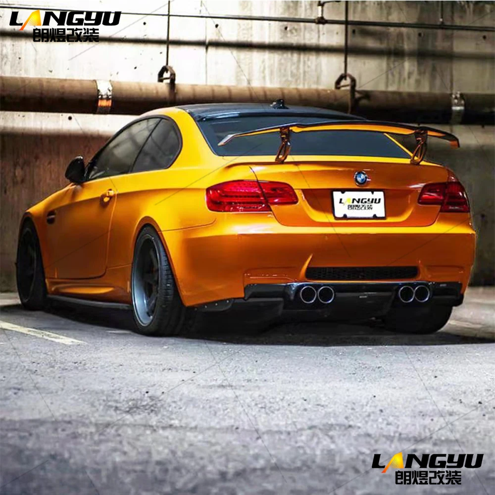 Для BMW 3 серии E92 E93 M3 2006 2007 2008 2009 2010 2011 2012 2013 Vorsteiner Стиль углеродного волокна спойлер