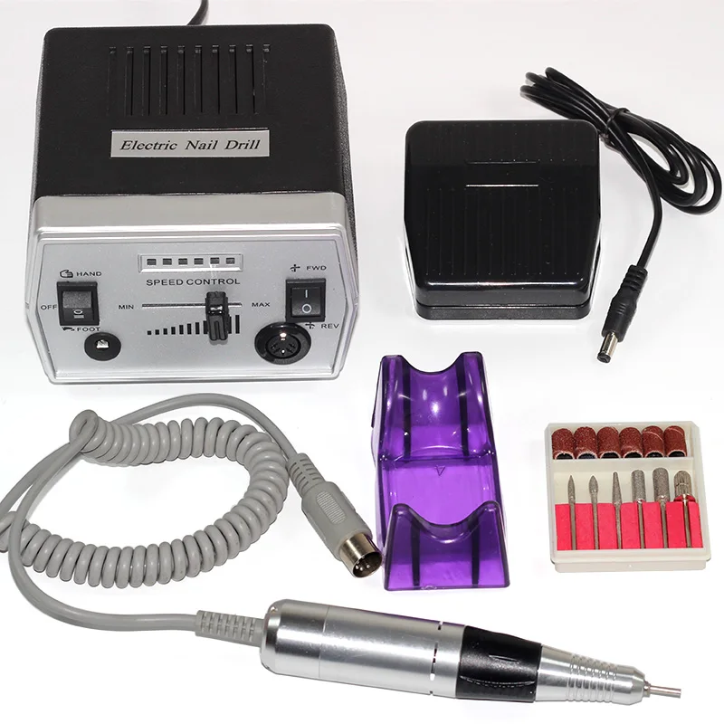 Набор для маникюра и педикюра электрическая дрель ногтей 30000 об/мин аксессуары