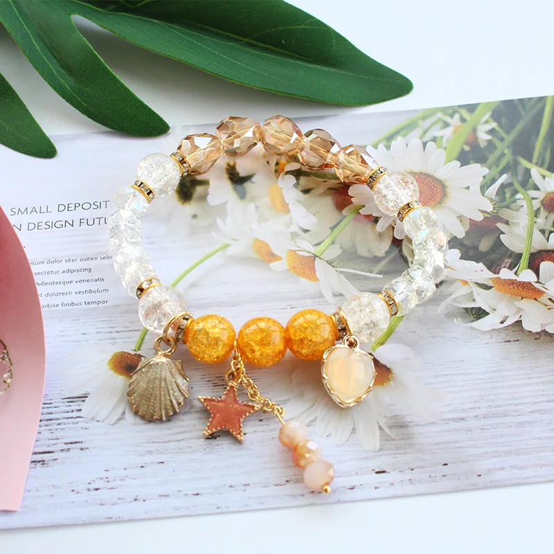 Южнокорейский популярный фиолетовый кристалл звезды богемный ветер пляж