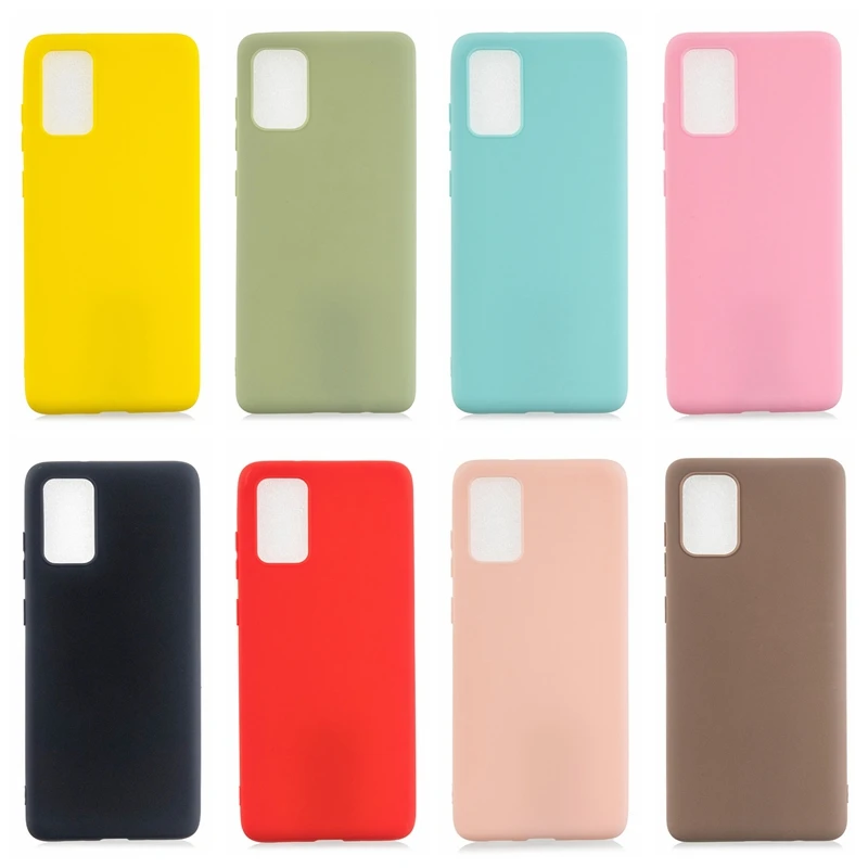 

Silicone Case on For Samsung Galaxy A51 A71 A01 A11 A21 A41 A81 A91 A30S A50S A10 A20 A30 A40 A50 A70 A80 A20E Phone Cover Etui