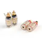 Areyourshop позолоченный штекер Nakamichi RCA, блокировка Без припоя, Штекерный разъем